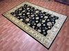7'x10' Hand-Knotted Chobi Black/Ivory Area Rug – KB Rugs