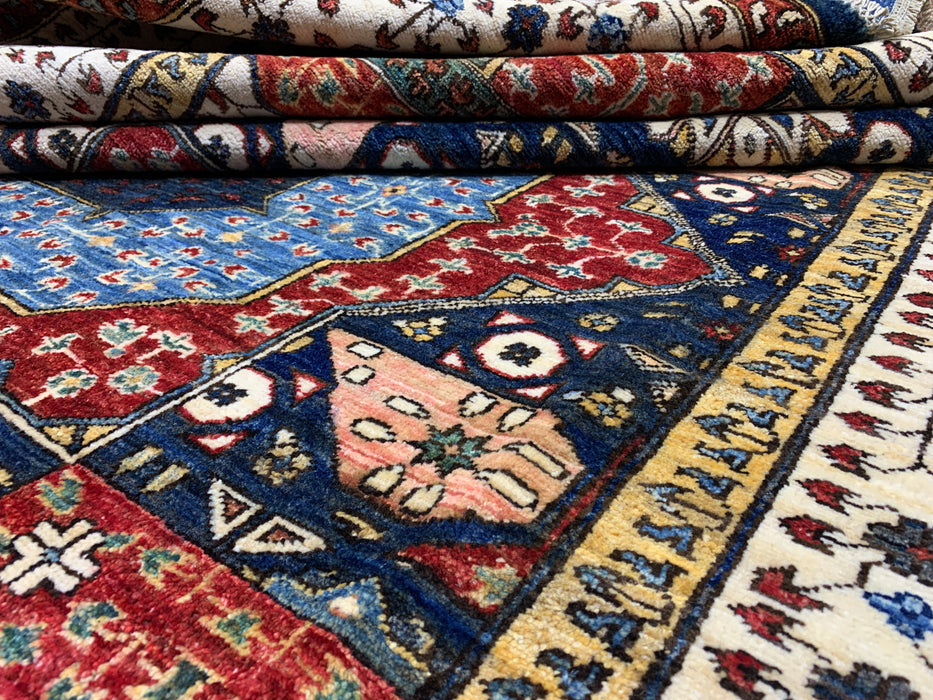 7'x10' Hand-Knotted Mamluk Multi Area Rug – KB Rugs