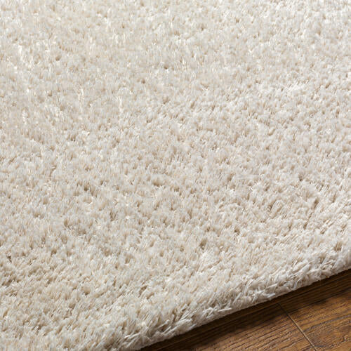 Cloudy Shag Machine Woven Rug — Off-White / Gray | CDG-2307