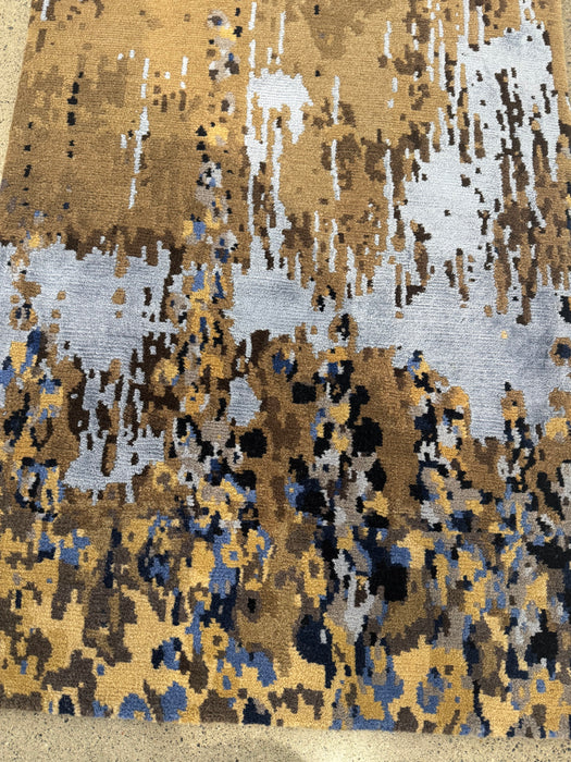 2'x3' 100% Wool Nepali Hand Knotted Area Rug