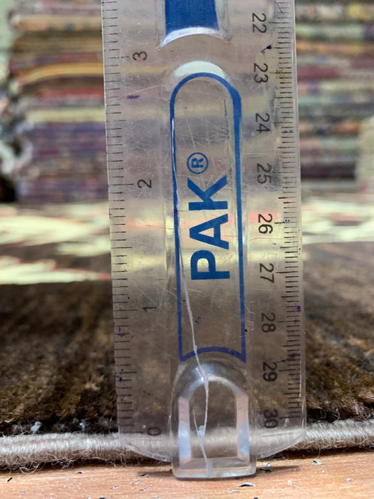 8'x10' Hand-Knotted Chobi Brown/Multi Area Rug – KB Rugs