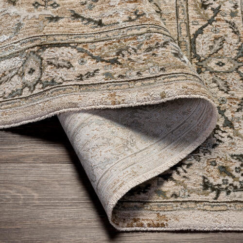 Brunswick Machine Woven Rug — Warm Beige / Taupe | BWK-2312 - construction