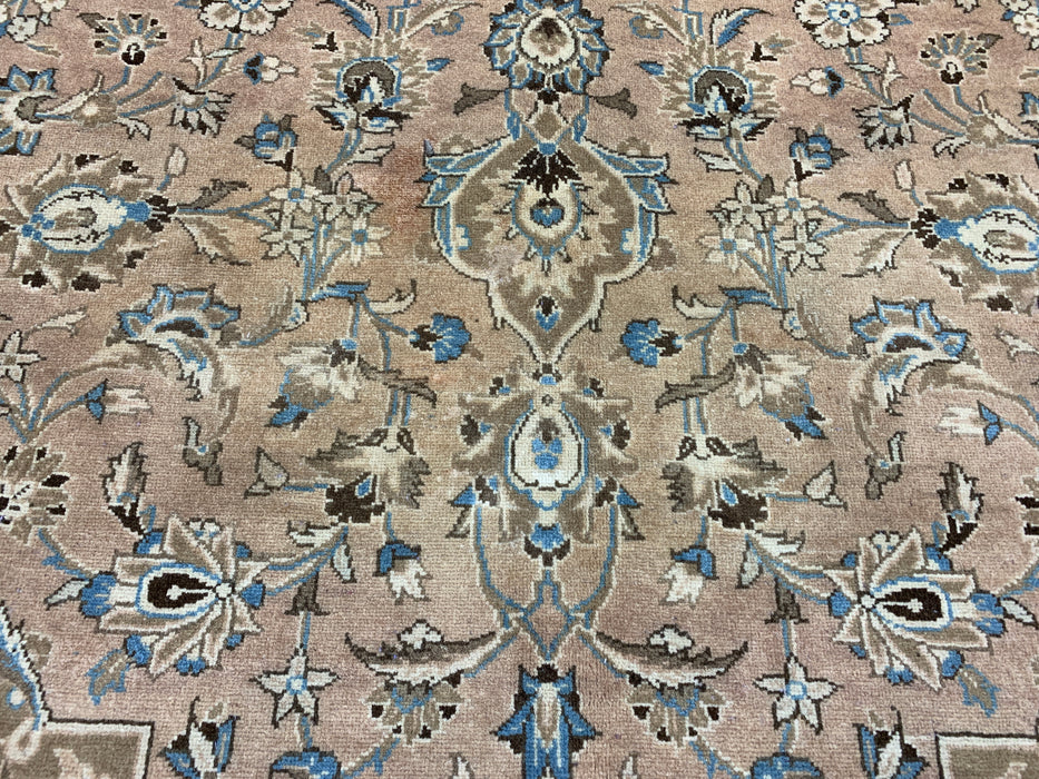 9'x12' Hand-Knotted Chobi Beige/Blue Area Rug – KB Rugs