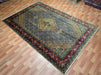 7'x10' Hand-Knotted Persian Navy/Multi Area Rug – KB Rugs 