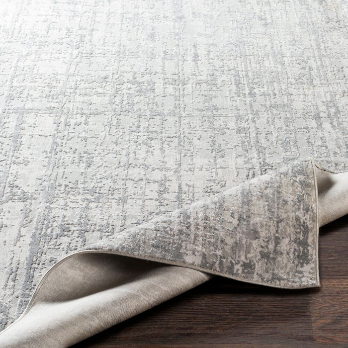 Aisha Machine Woven Rug — Light Gray / Off-White | AIS-2305
