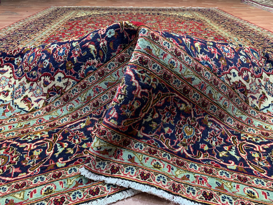 8'x10' Hand-Knotted Chobi Red/Multi Area Rug – KB Rugs