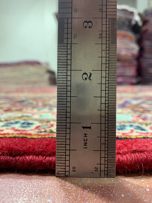 8'x10' Hand-Knotted Chobi Red/Multi Area Rug – KB Rugs