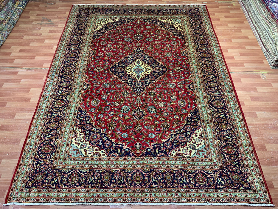 8'x10' Hand-Knotted Chobi Red/Multi Area Rug – KB Rugs