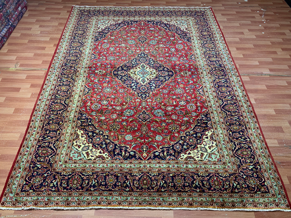 8'x10' Hand-Knotted Chobi Red/Multi Area Rug – KB Rugs