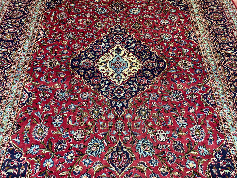 8'x10' Hand-Knotted Chobi Red/Multi Area Rug – KB Rugs