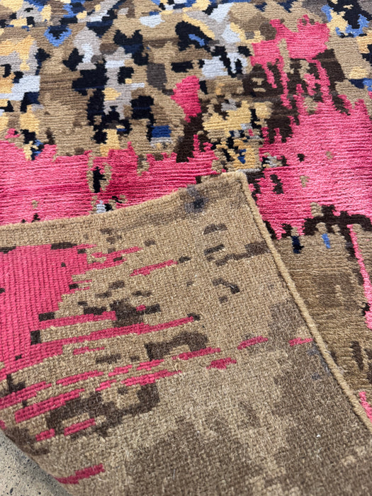 2'x3' 100% Wool Nepali Hand Knotted Area Rug