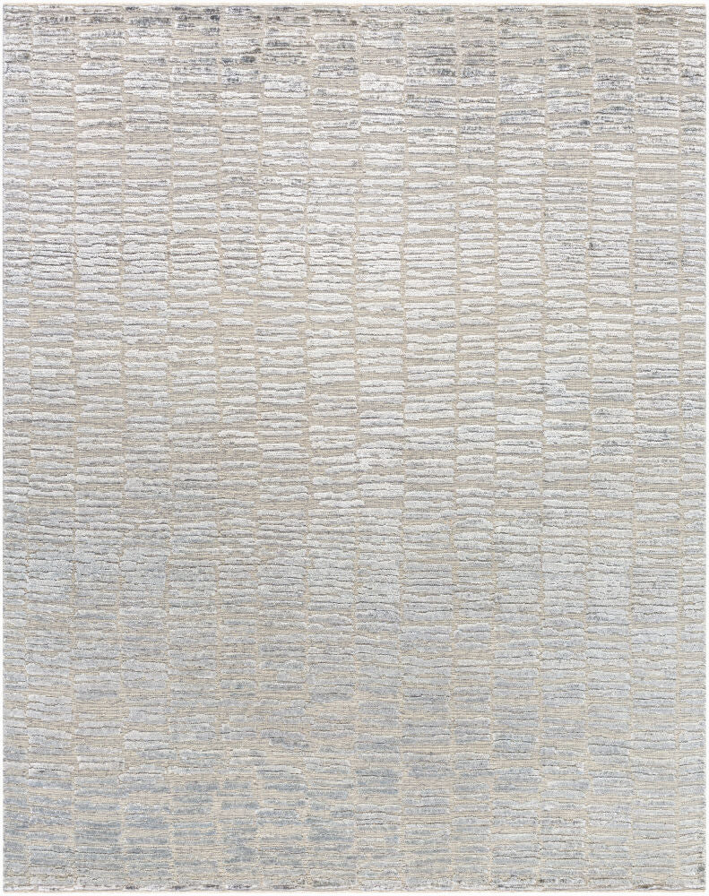 Amina Hand Knotted Rug — Light Beige / Gray | AMA-2300 - performance