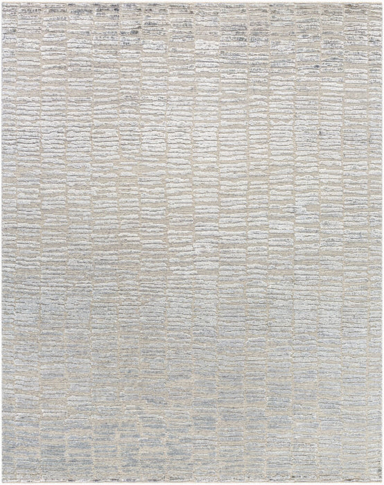 Amina Hand Knotted Rug — Light Beige / Gray | AMA-2300