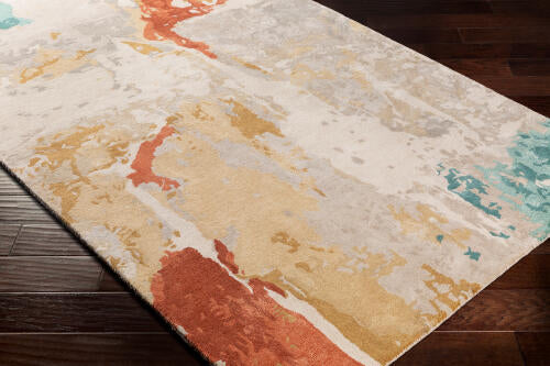 Kavita Handmade Rug — Coral / Sand | KVT-2305