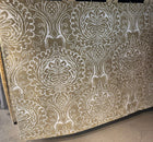 9'X12' Hand-Knotted Nepali Wool Area Rug- Ivory/Brown