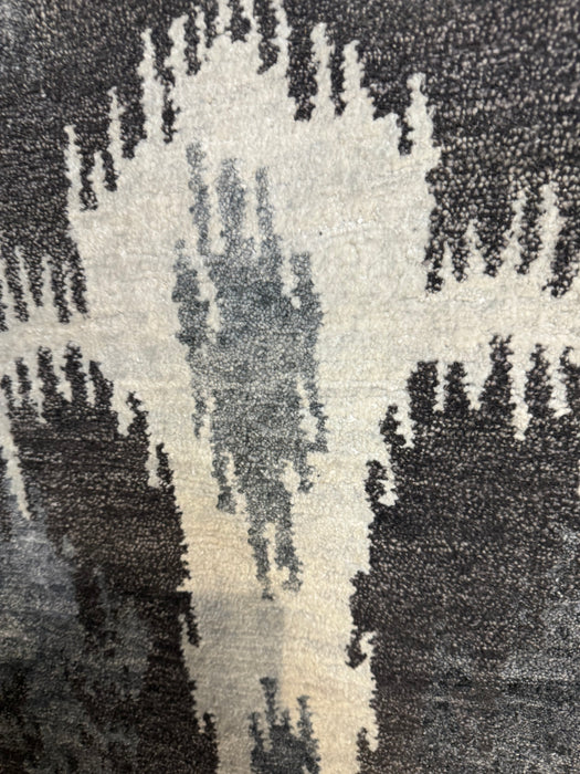 8'x10' Hand-Knotted Nepali Multi/Black Area Rug – KB Rugs