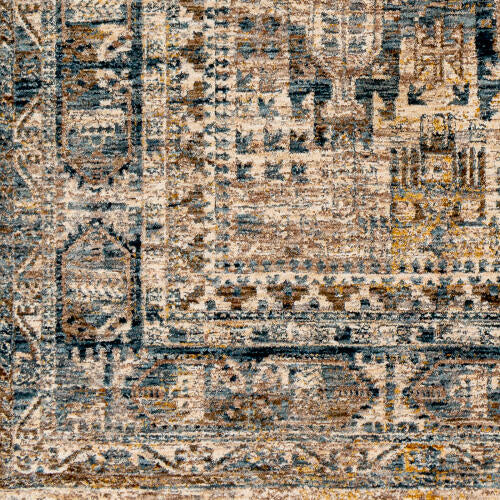 Livabliss Mirabel Machine Woven Rug — Ivory / Denim | MBE-2302