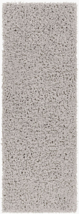 Angora Machine Woven Rug — Medium Gray | ANG-2302