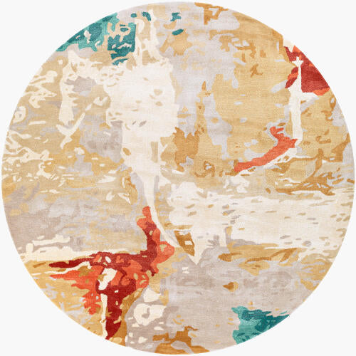 Kavita Handmade Rug — Coral / Sand | KVT-2305