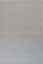 7'X10' High-Graded Polyester Modern Minimalist Style Area Rug- Grey (Power-Loomed)