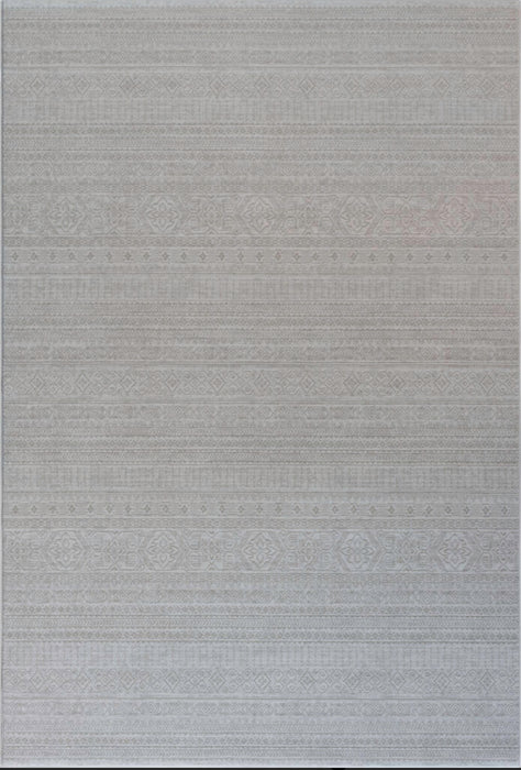 7'x10' Power-Loomed Modern Minimalist Style Grey Rug – KB Rugs