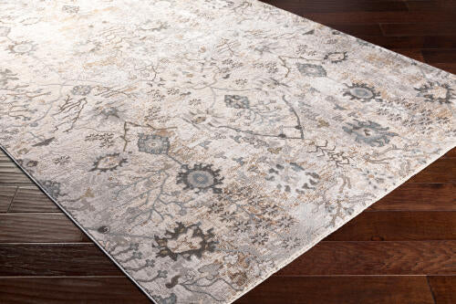 Brunswick Machine Woven Rug — Ivory / Gray | BWK-2311