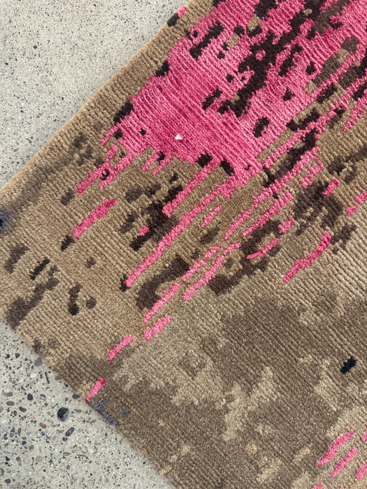 2'x3' 100% Wool Nepali Hand Knotted Area Rug