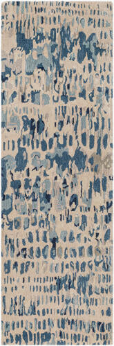 Kavita Handmade Rug — Blue / Ivory | KVT-2316
