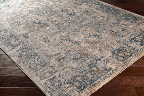 Livabliss  Mirabel Machine Woven Rug — Taupe / Denim | MBE-2312