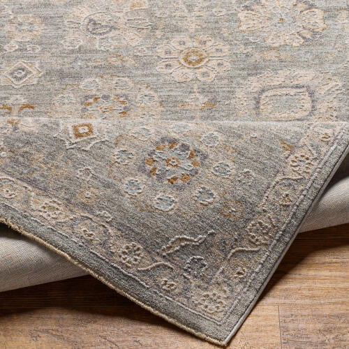 Avant Garde Machine Woven Rug — Dusty Sage / Light Beige (AVT-2335)