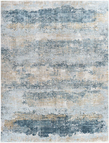 Brunswick Machine Woven Rug — Blue / Sand | BWK-2304 - performance