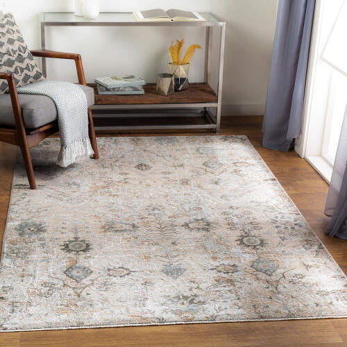 Brunswick Machine Woven Rug — Ivory / Gray | BWK-2311