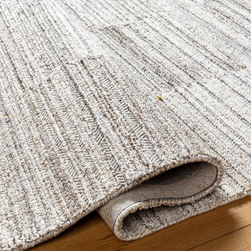 Calgary Handmade Rug — Light Gray / Ivory | CGR-2303