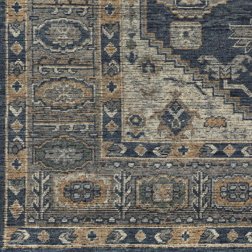 Reign Handmade Wool Rug — Navy / Taupe | REG-2309