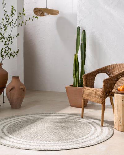 Livabliss Eagean Machine Woven Rug — Light Beige | EAG-2366