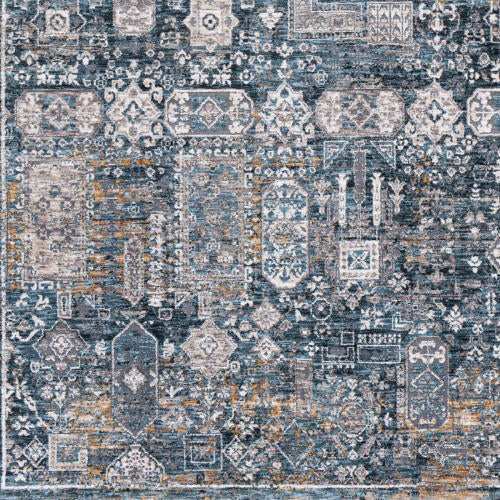 Livabliss Cardiff Machine Woven Rug — Blue / Gray / Ivory | CDF-2309