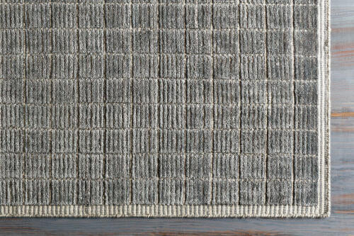 Carre Handmade Rug — Charcoal | CCR-2302
