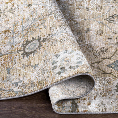 Brunswick Machine Woven Rug — Ivory / Gray | BWK-2311