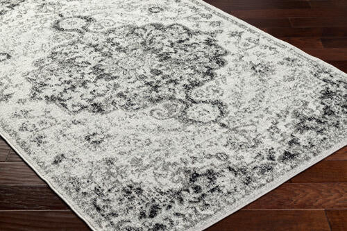 Livabliss  Harput Machine Woven Rug — Gray / Ivory | HAP-1061