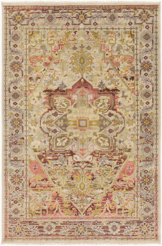 Cappadocia Handmade Wool Rug — Plum / Olive Multi | CPP-5021 - performance