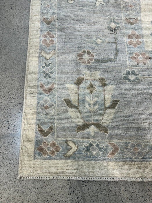 9'6" X 12'2 Oushak Hand Knotted 100% Wool Area rug