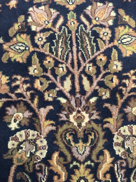 8’x10’ Hand-Knotted Persian-Style (Indo-Persian) Wool Area Rug- Multi/Brown