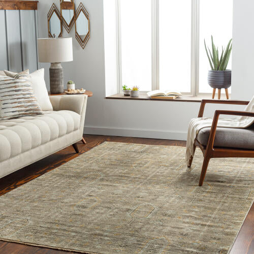Reign Handmade Wool Rug — Gray / Taupe | REG-2302 - colour & pattern