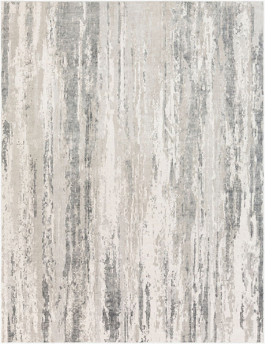 Aisha Machine Woven Rug — Gray / Charcoal | AIS-2304