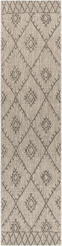 Livabliss Eagean Machine Woven Rug — Taupe / Charcoal | EAG-2328