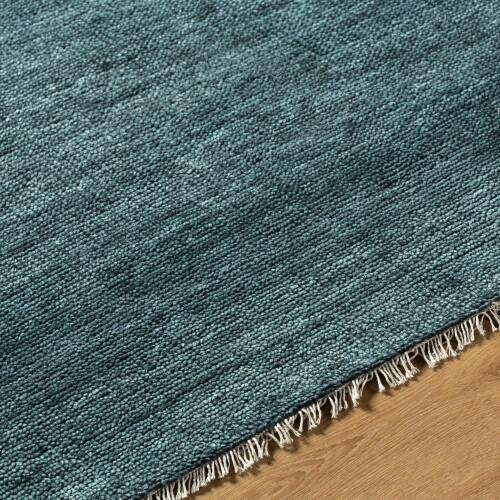 Epic Handmade Wool Rug — Teal | EPI-2312