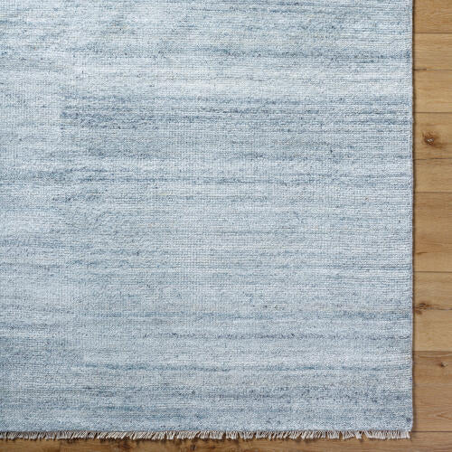 Epic Handmade Wool Rug — Metallic Silver / Oatmeal | EPI-2301