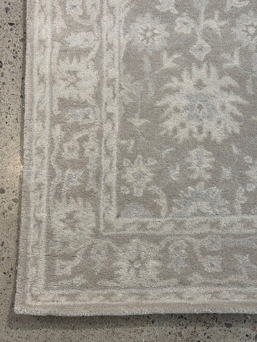 4'X6' Hand-Tufted Nepali Wool Area Rug- Neutral