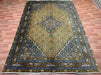 7'x10' Hand-Knotted Persian Olive/Multi Area Rug – KB Rugs 