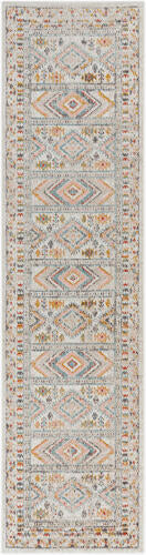 Ankara Machine Woven Rug — Ivory / Rose Sage Multi | AKR-2336